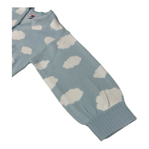 CARE BEARS Women Hot Topic 1X Cloud Chunky Knit Skimmer Cardigan Sweater - Picture 7 of 11